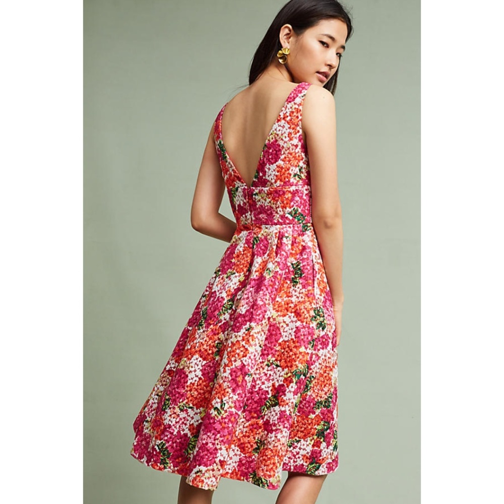 NWT ANTHROPOLOGIE Monique Lhuillier Riona Dress - Picture 6 of 8